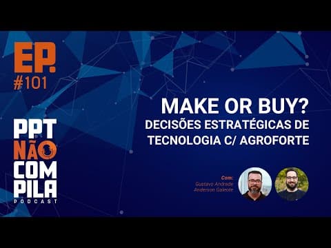 Make or Buy? Decisões Estratégicas de Tecnologia c/ Agroforte